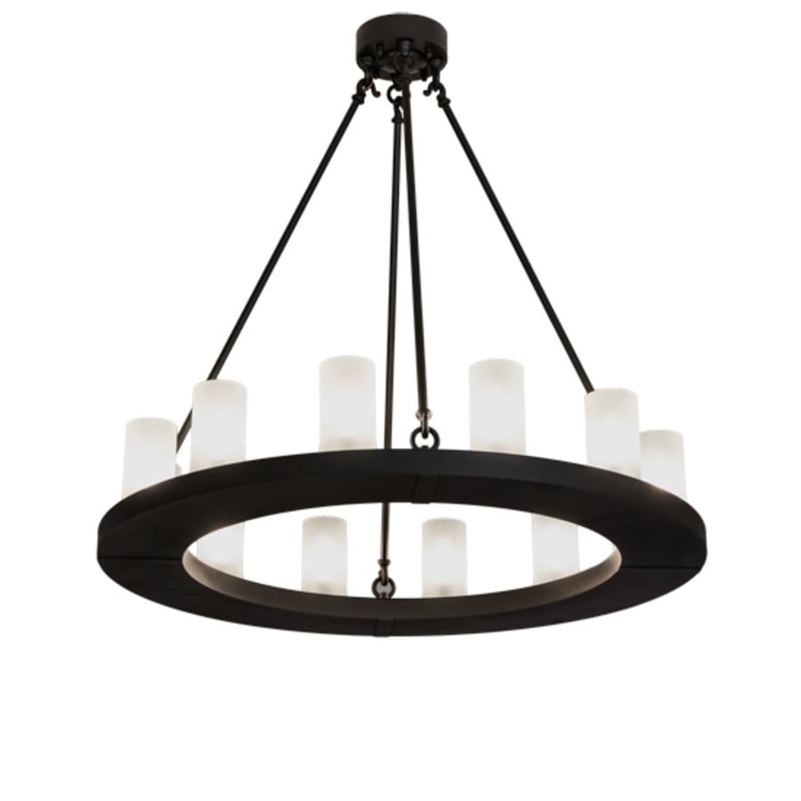 Meyda Tiffany Loxley 12 Light 36" Wide Ring Chandelier