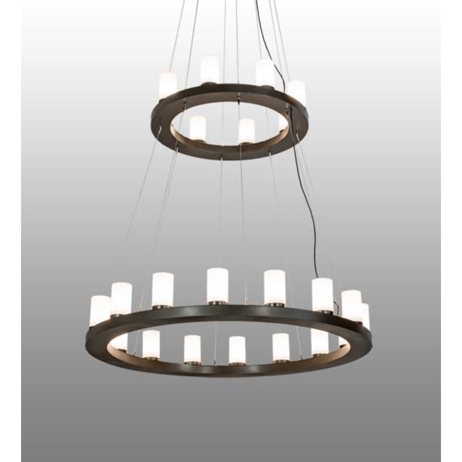 Meyda Tiffany Loxley 24 Light 60" Wide Ring Chandelier
