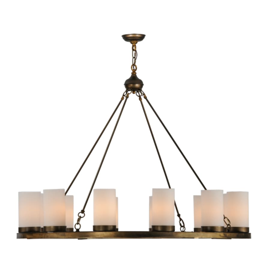 Meyda Tiffany Loxley 12 Light 48" Wide Ring Chandelier