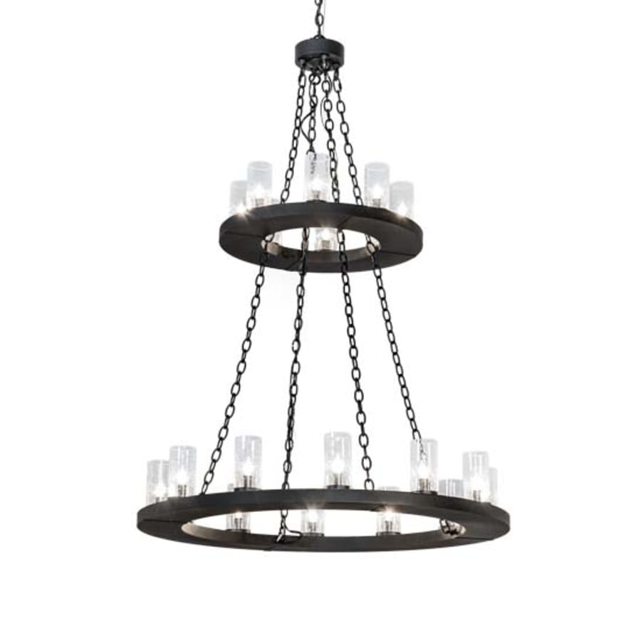 Meyda Tiffany Loxley 20 Light 42" Wide Ring Chandelier