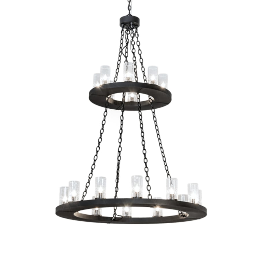 Meyda Tiffany Loxley 20 Light 42" Wide Ring Chandelier