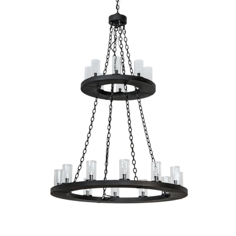 Meyda Tiffany Loxley 20 Light 42" Wide Ring Chandelier