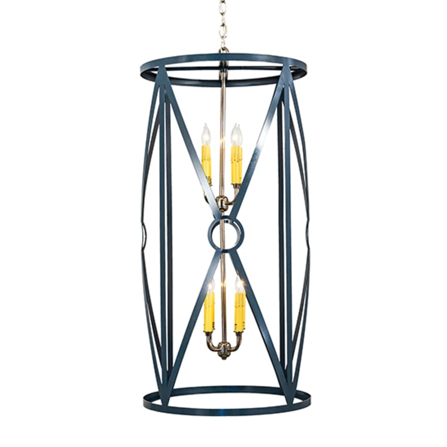 Meyda Tiffany 8 Light 18" Wide Taper Candle Pendant