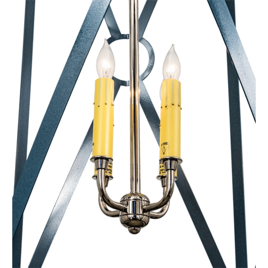 Meyda Tiffany 8 Light 18" Wide Taper Candle Pendant