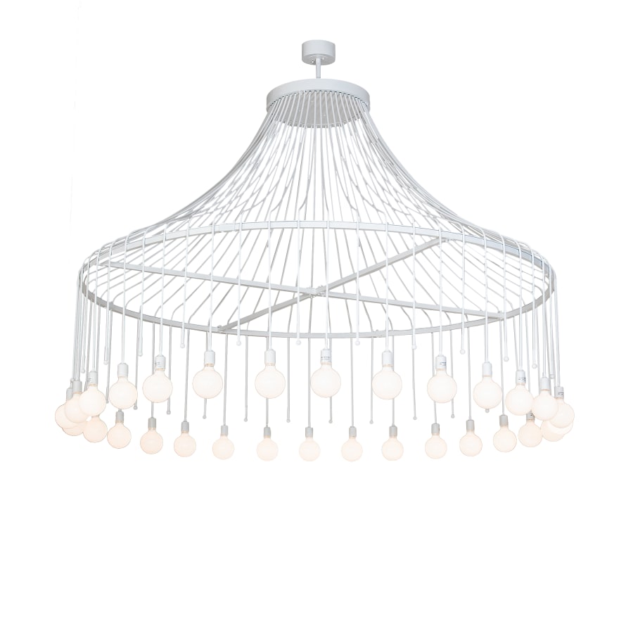 Meyda Tiffany Alva 30 Light 96" Wide Multi Light Pendant
