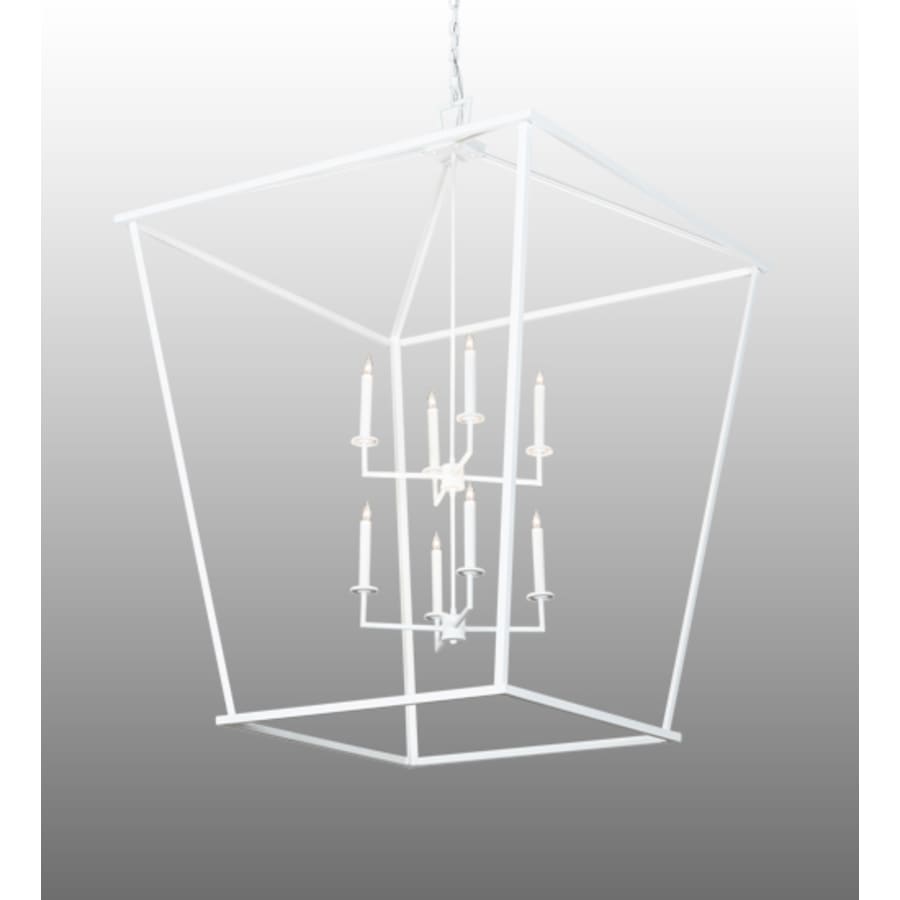 Meyda Tiffany 8 Light 59" Wide Taper Candle Pendant