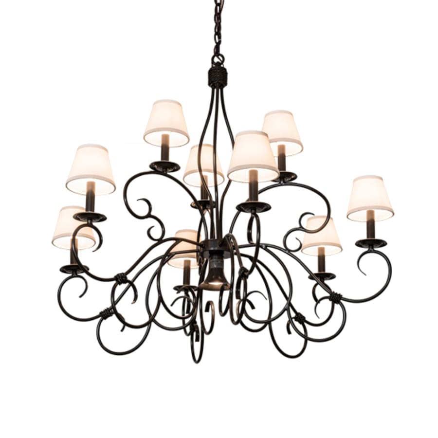 Meyda Tiffany Grace 9 Light 40" Wide Chandelier