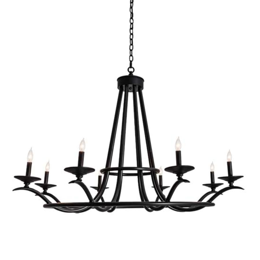 Meyda Tiffany Octavia 8 Light 48" Wide Taper Candle Style Chandelier