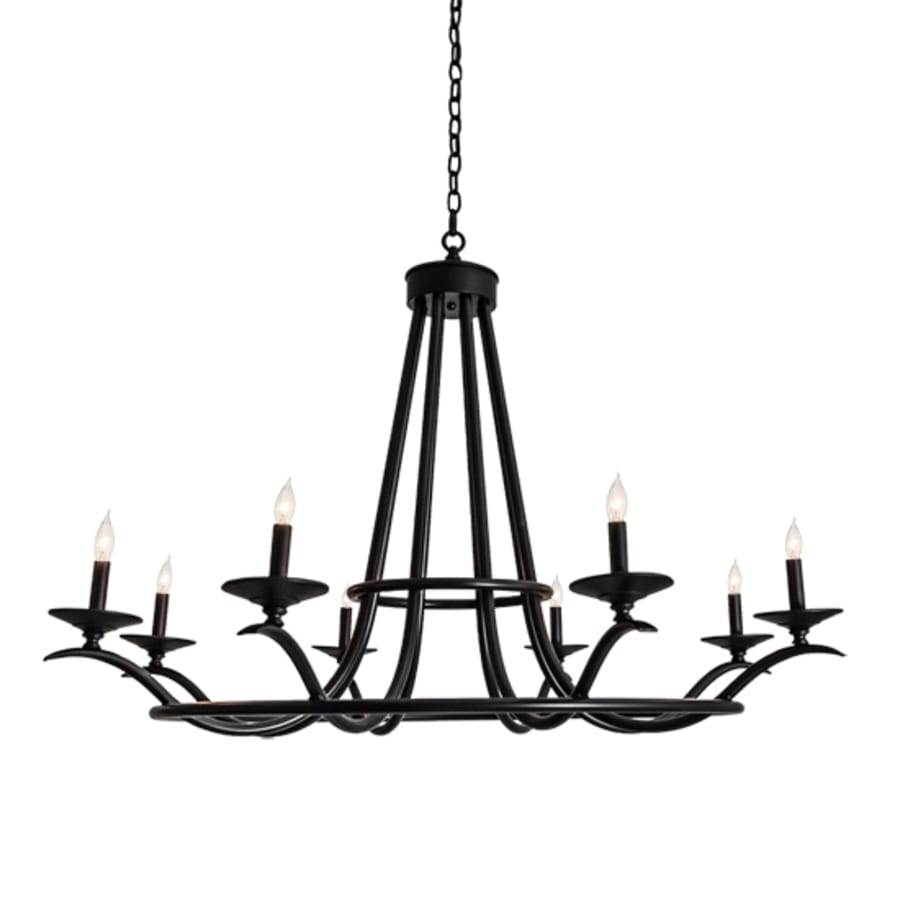 Meyda Tiffany Octavia 8 Light 48" Wide Taper Candle Style Chandelier