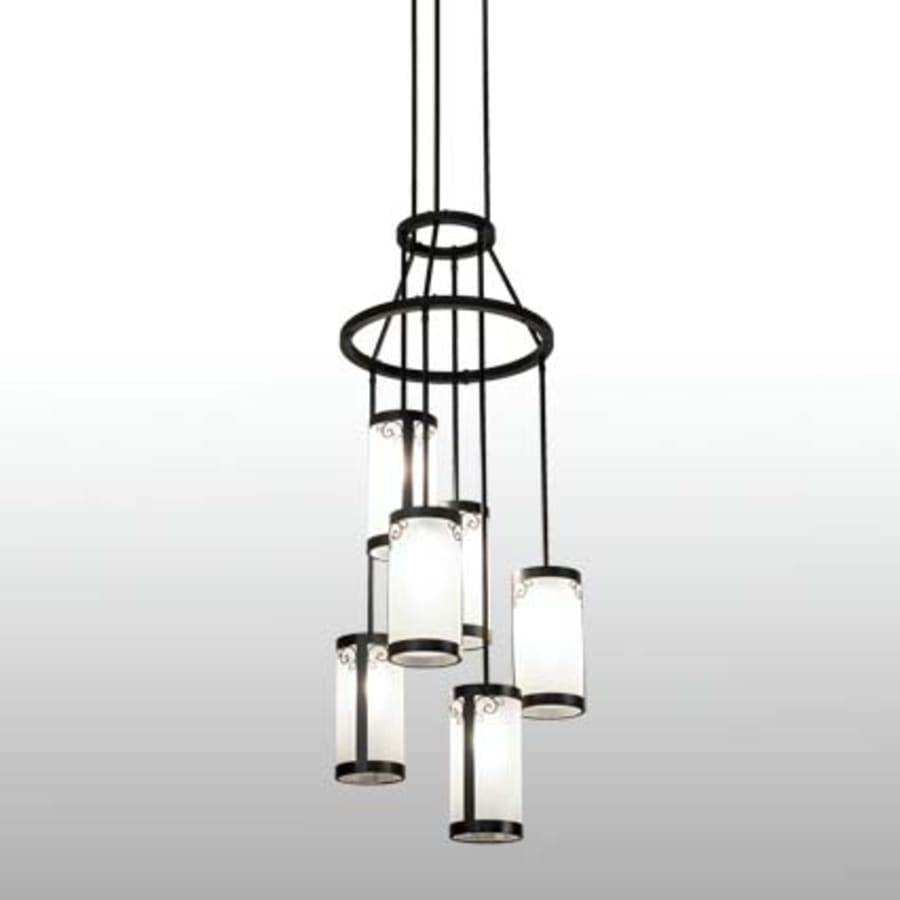 Meyda Tiffany Putrelo 6 Light 24" Wide Ring Chandelier