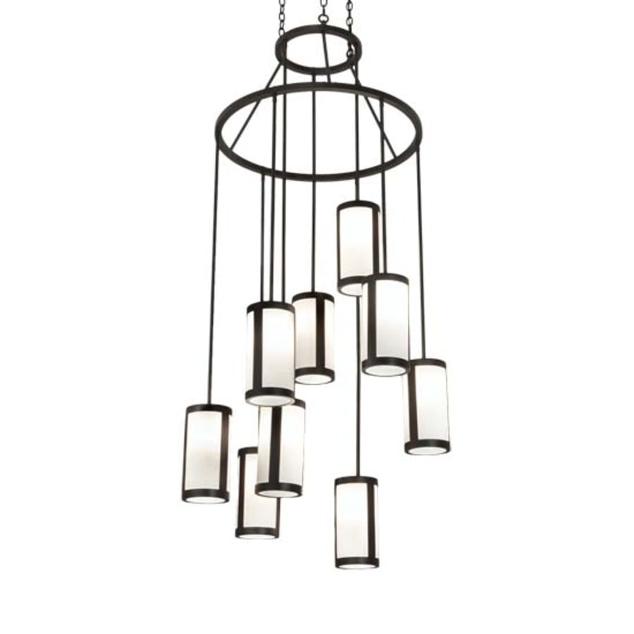 Meyda Tiffany Cartier 9 Light 35" Wide Ring Chandelier