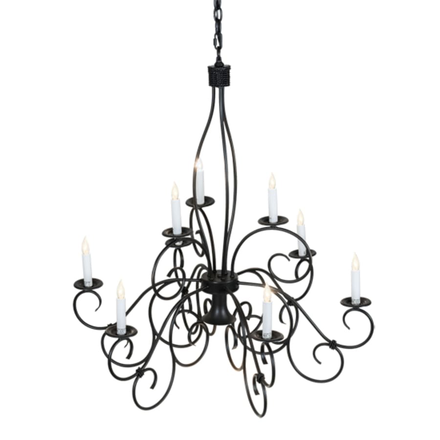 Meyda Tiffany Grace 9 Light 36" Wide Taper Candle Style Chandelier