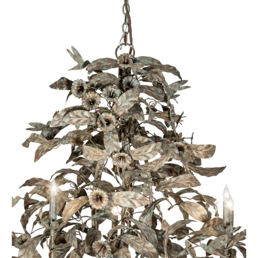 Meyda Tiffany Le Printemps 15 Light 60" Wide Taper Candle Style Chandelier
