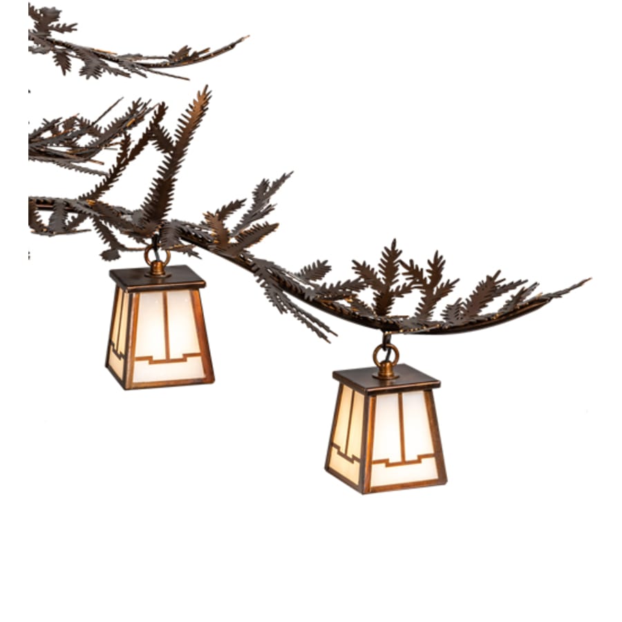 Meyda Tiffany Long Pine Branch 12 Light 42" Wide Chandelier