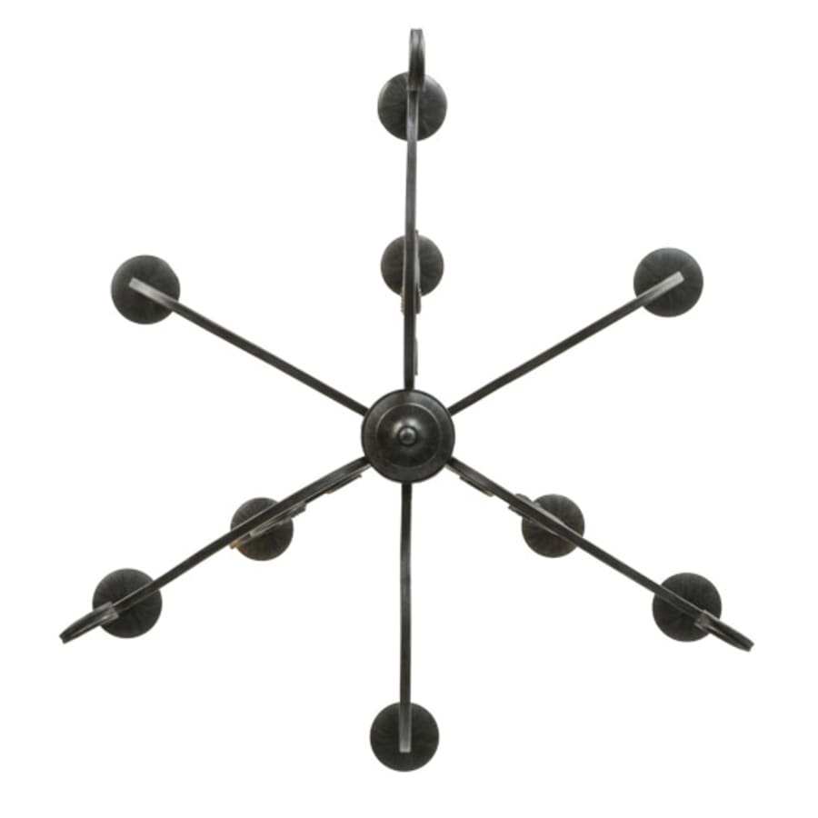 Meyda Tiffany Clayton 9 Light 36" Wide Taper Candle Style Chandelier