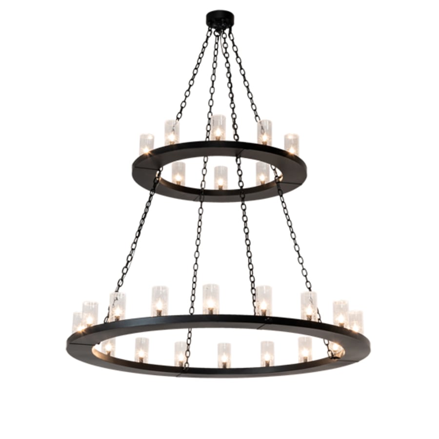 Meyda Tiffany Loxley 28 Light 60" Wide Ring Chandelier