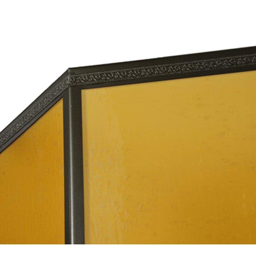 Meyda Tiffany Eltham 4 Light 36" Wide Pendant with Amber Art Glass Shade - Timeless Bronze Finish