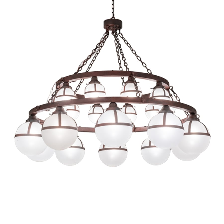 Meyda Tiffany Bola 20 Light 60" Wide Ring Chandelier