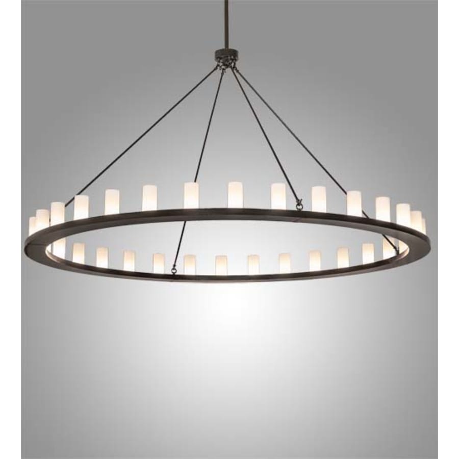 Meyda Tiffany Loxley 32 Light 96" Wide Ring Chandelier