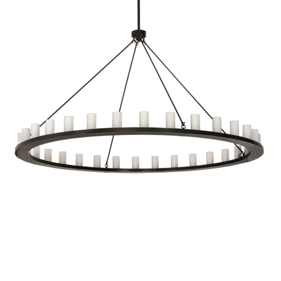Meyda Tiffany Loxley 32 Light 96" Wide Ring Chandelier