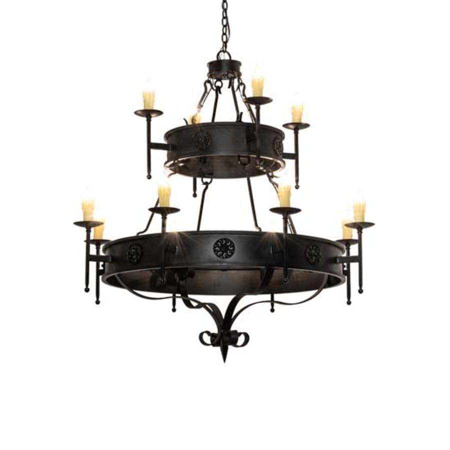 Meyda Tiffany Lorenzo 100 Light 48" Wide Taper Candle Style Chandelier
