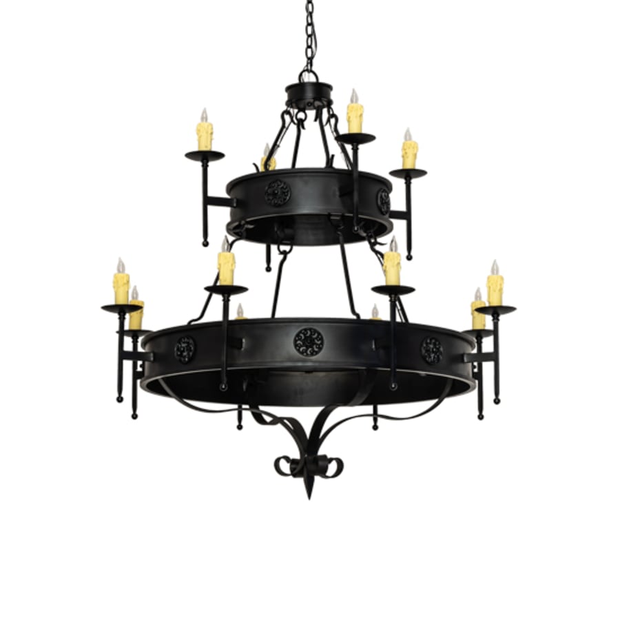 Meyda Tiffany Lorenzo 100 Light 48" Wide Taper Candle Style Chandelier