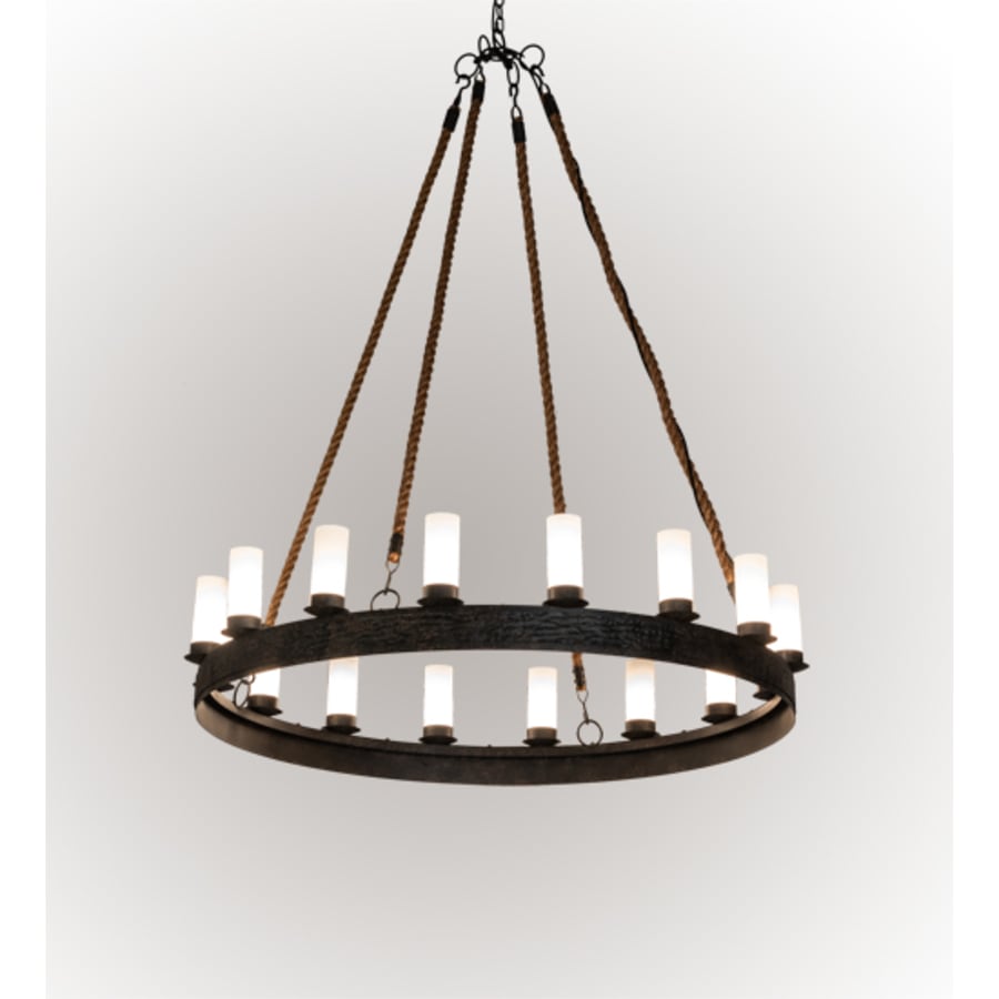Meyda Tiffany Costello 16 Light 60" Wide Ring Chandelier