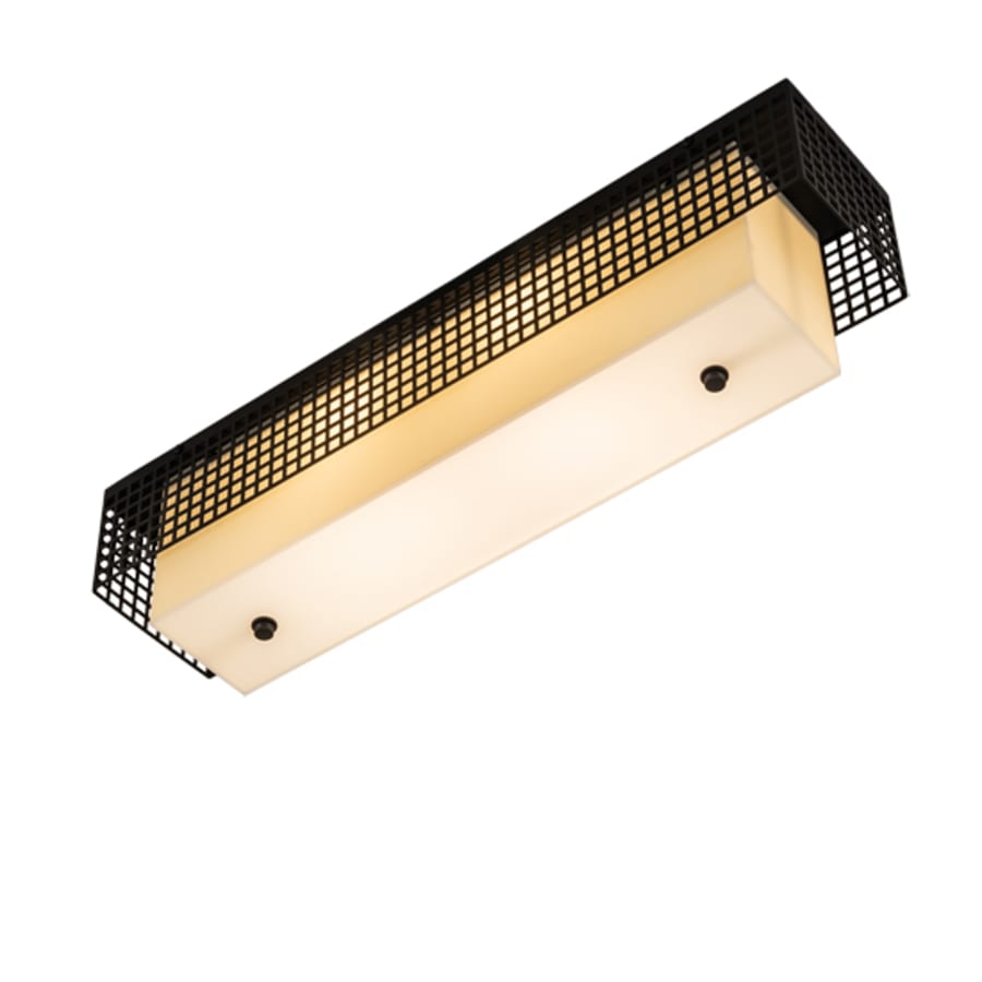 Meyda Tiffany Yardhouse 2 Light 24" Wide Flush Mount Ceiling Fixture