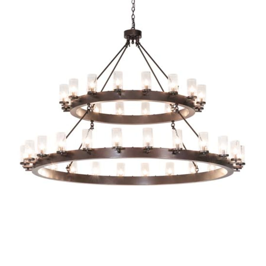 Meyda Tiffany Noziroh Ring 40 Light 72" Wide Ring Chandelier