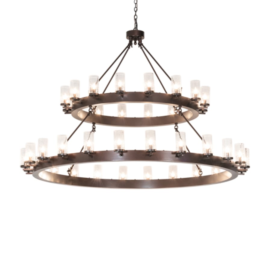 Meyda Tiffany Noziroh Ring 40 Light 72" Wide Ring Chandelier