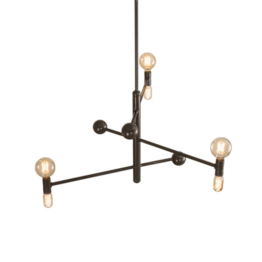 Meyda Tiffany Alva 3 Light 36" Wide Sputnik Chandelier