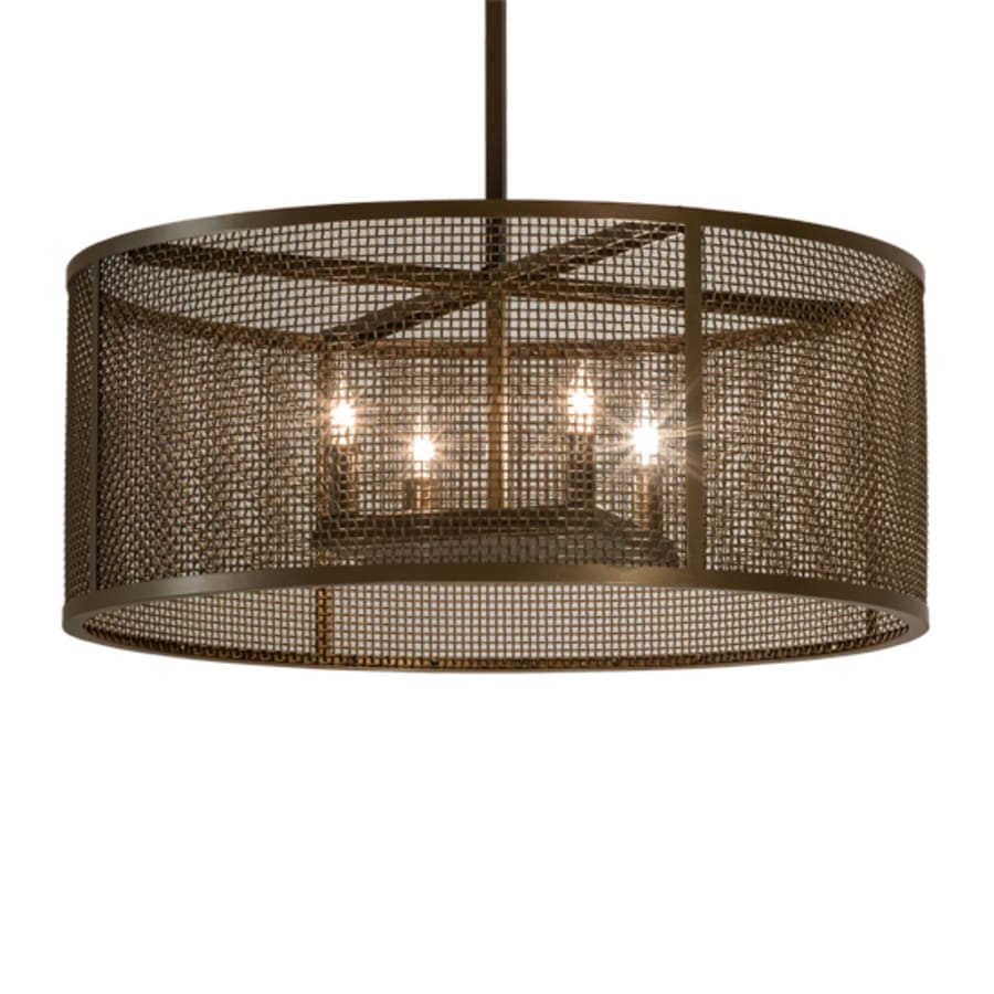 Meyda Tiffany 4 Light 24" Wide Cage Pendant
