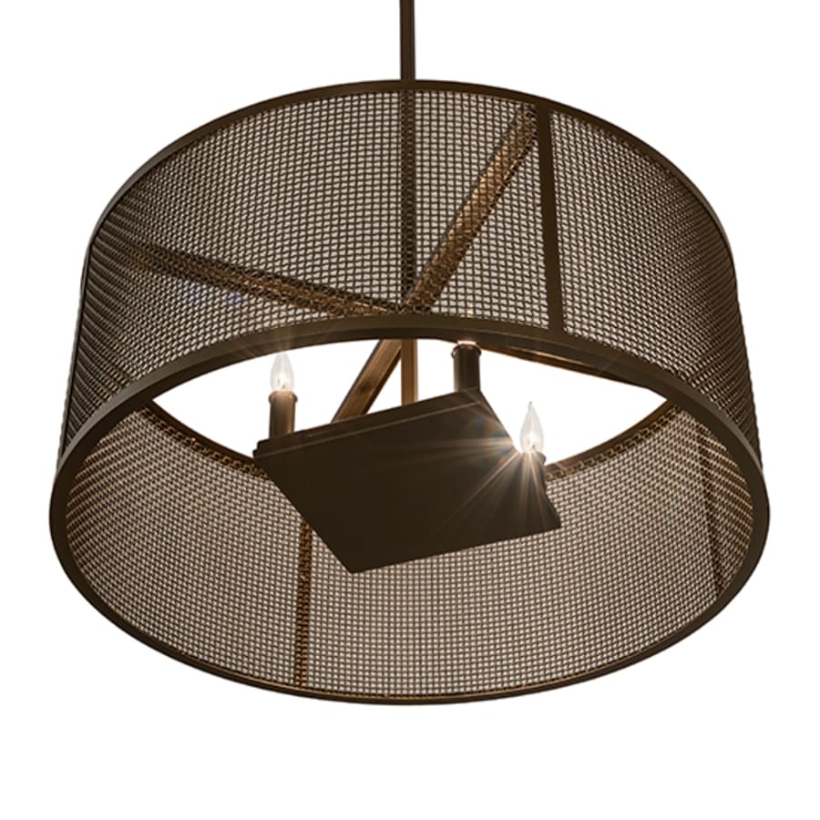 Meyda Tiffany 4 Light 24" Wide Cage Pendant