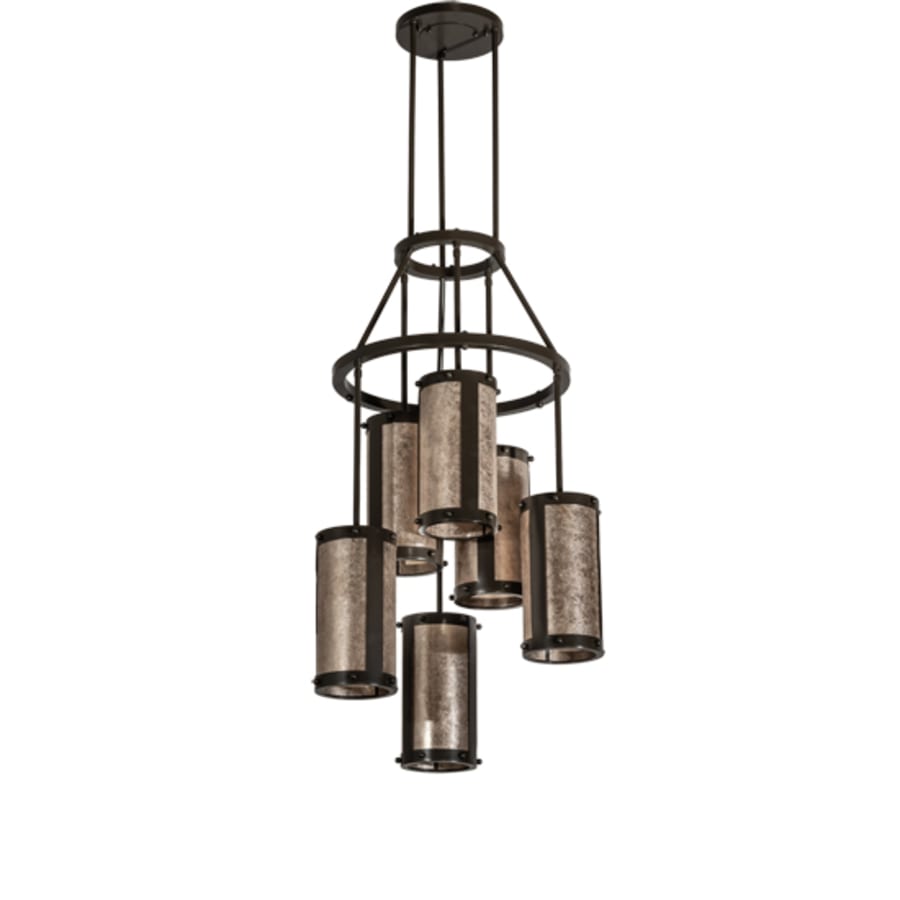 Meyda Tiffany Cartier 6 Light 24" Wide Ring Chandelier