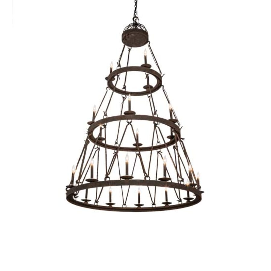 Meyda Tiffany Lakeshore 21 Light 54" Wide Taper Candle Style Chandelier