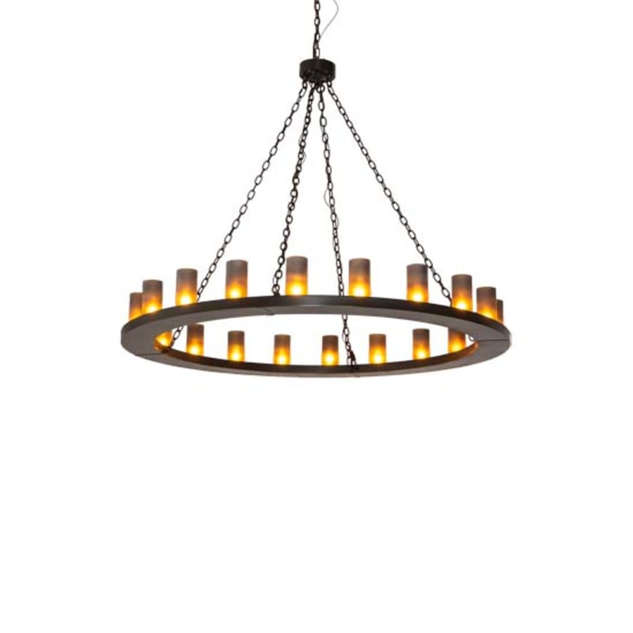 Meyda Tiffany Loxley 20 Light 60" Wide Ring Chandelier