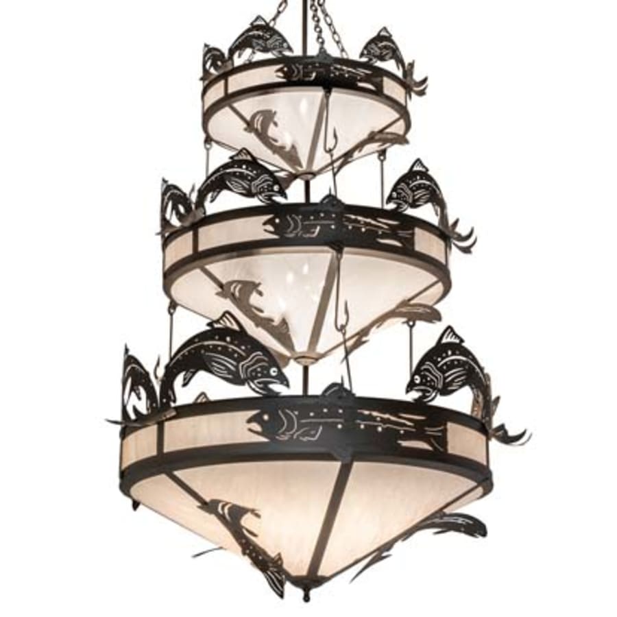 Meyda Tiffany Catch of the Day 18 Light 58" Wide Chandelier