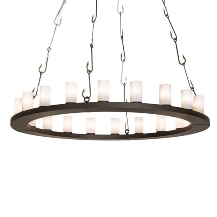 Meyda Tiffany Loxley 20 Light 60" Wide Ring Chandelier