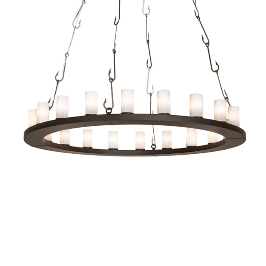 Meyda Tiffany Loxley 20 Light 60" Wide Ring Chandelier