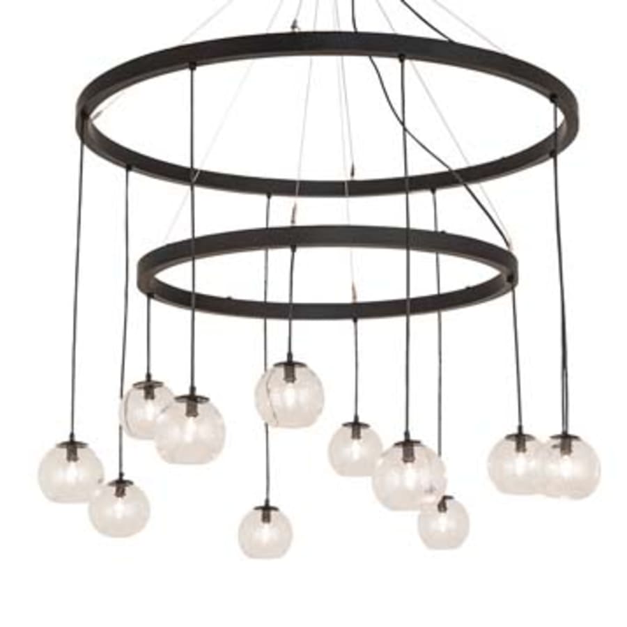 Meyda Tiffany Bola 12 Light 54" Wide Ring Chandelier