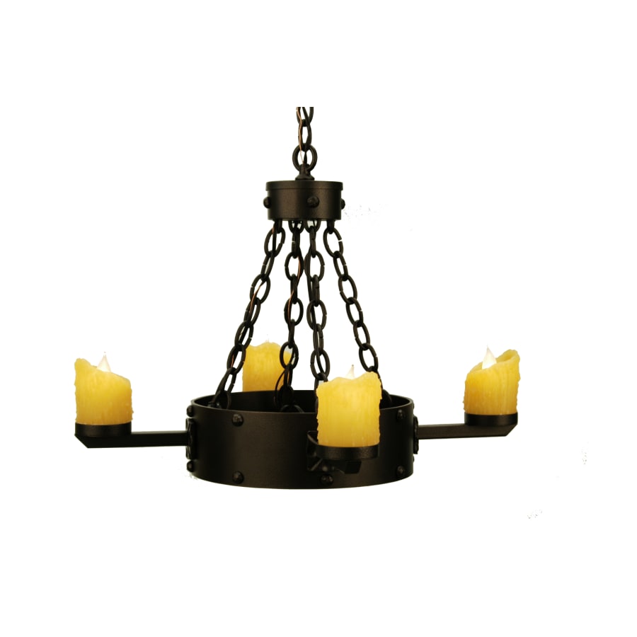 Meyda Tiffany 24.5" W Kingston 4 Light Chandelier