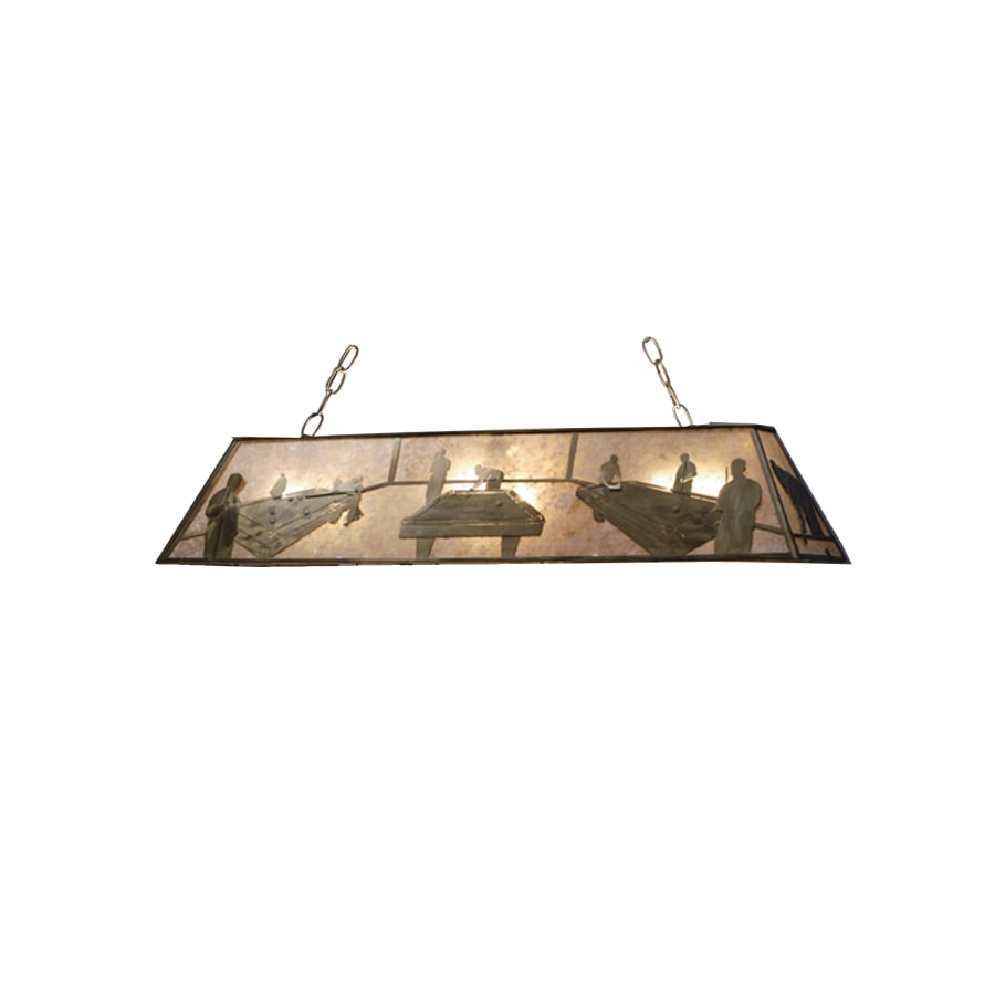 Meyda Tiffany 60" L Pool Hall Island / Billiard Fixture