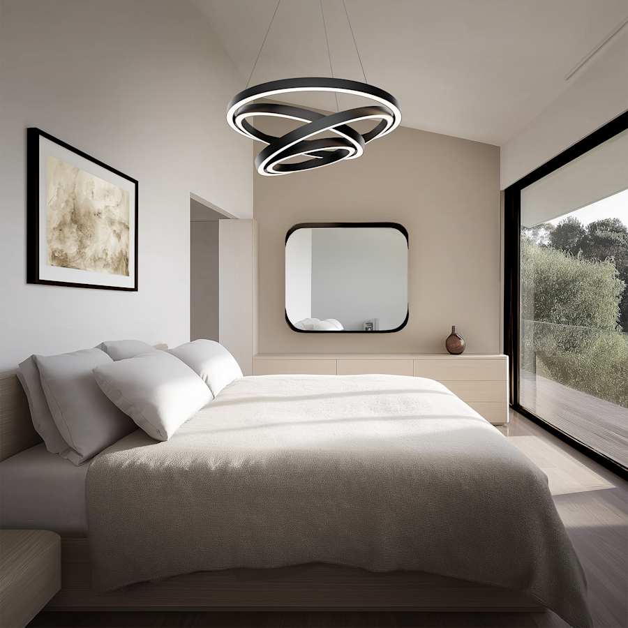 Modern Forms Storm Chaser 35" Wide LED Abstract Chandelier - 2700K