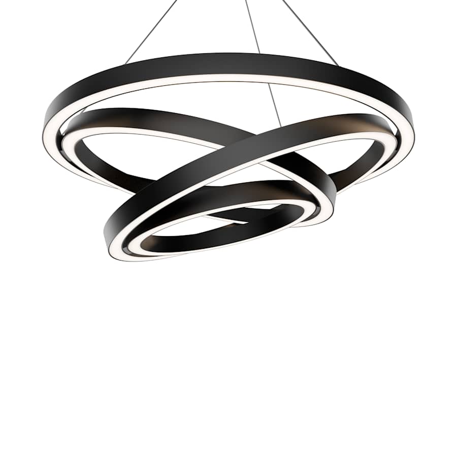 Modern Forms Storm Chaser 35" Wide LED Abstract Chandelier - 3000K