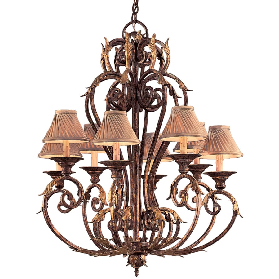 Metropolitan 8 Light 1 Tier Candle Style Chandelier from the Zaragoza Collection