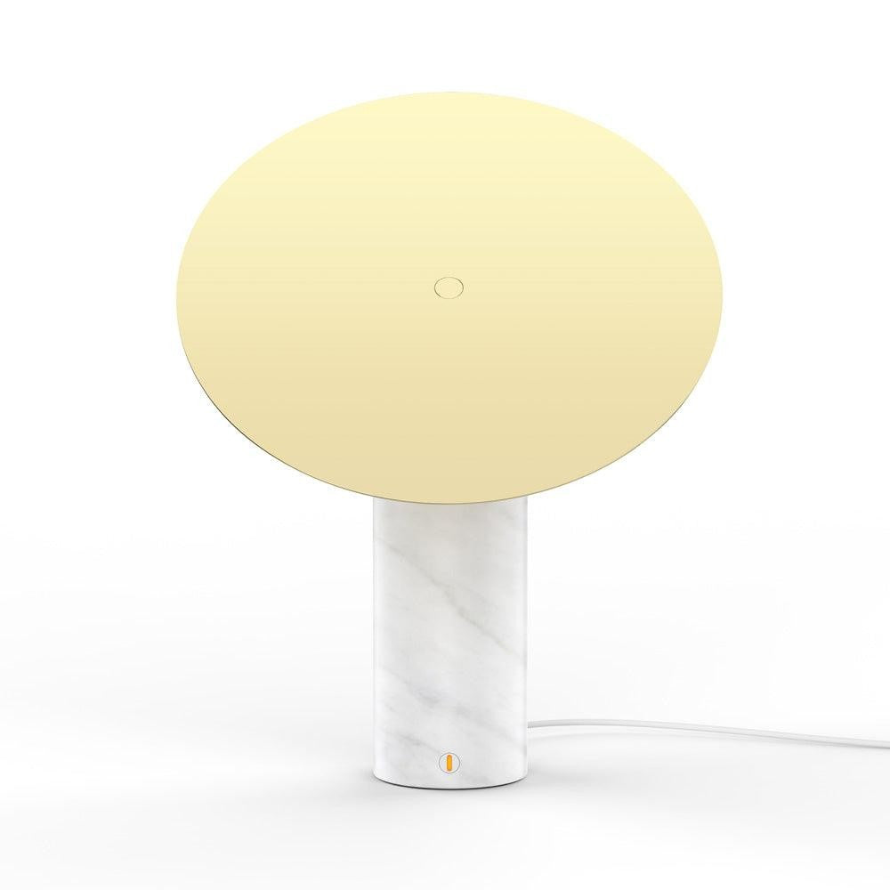 Orbelis Marble Disc Table Lamp