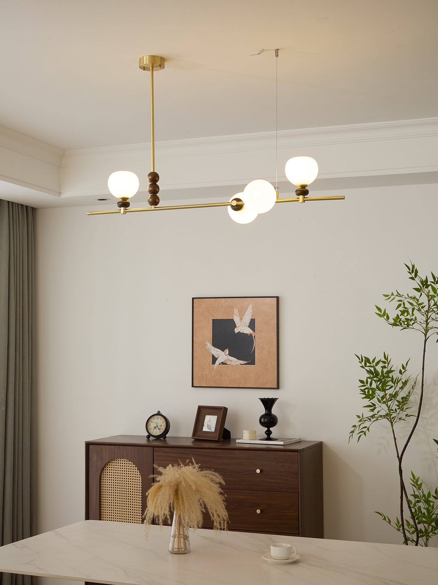 Orbella Linear Island Chandelier