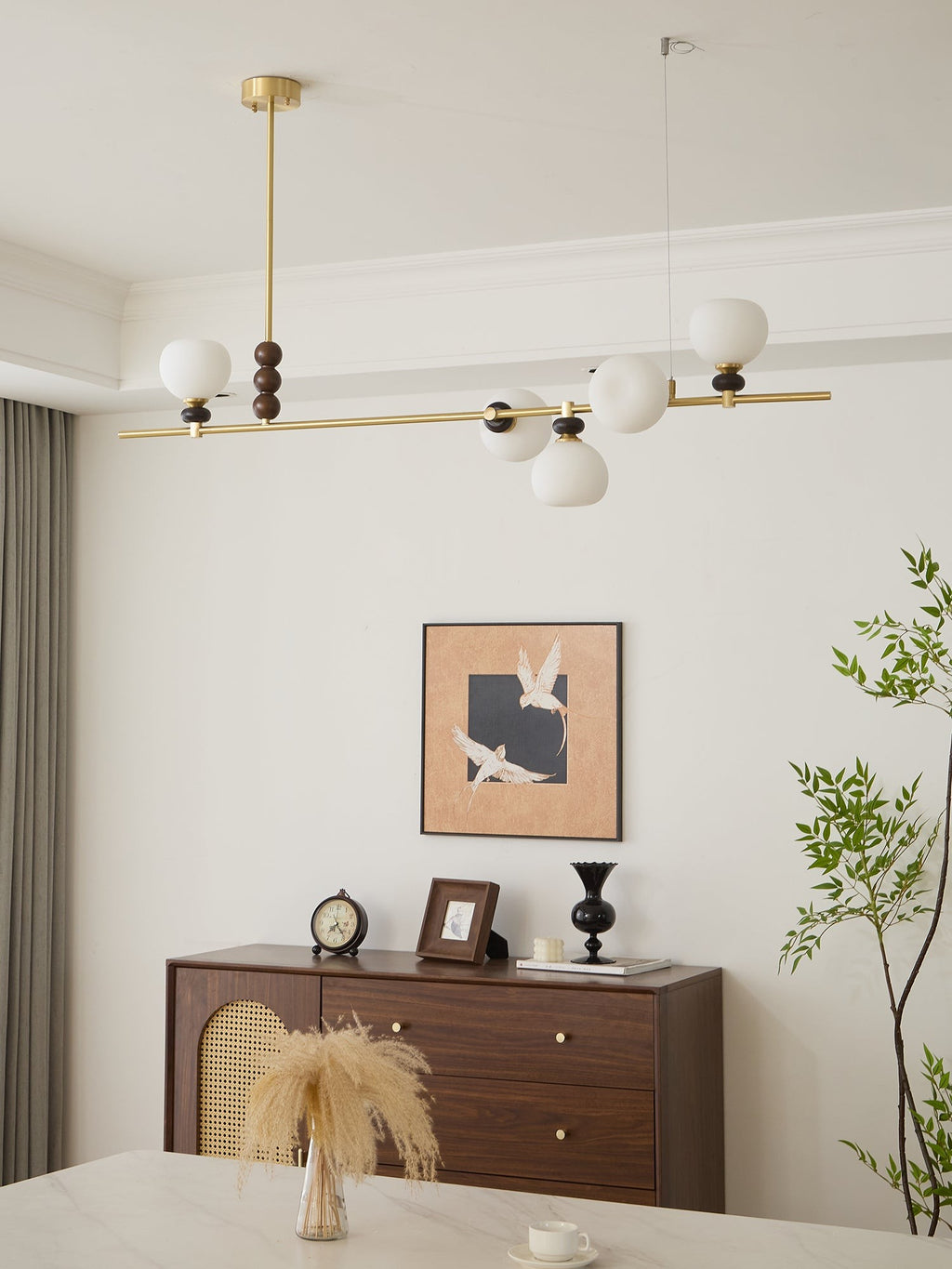 Orbella Linear Island Chandelier