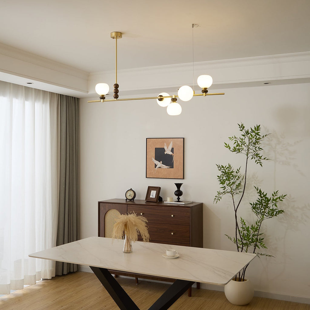 Orbella Linear Island Chandelier
