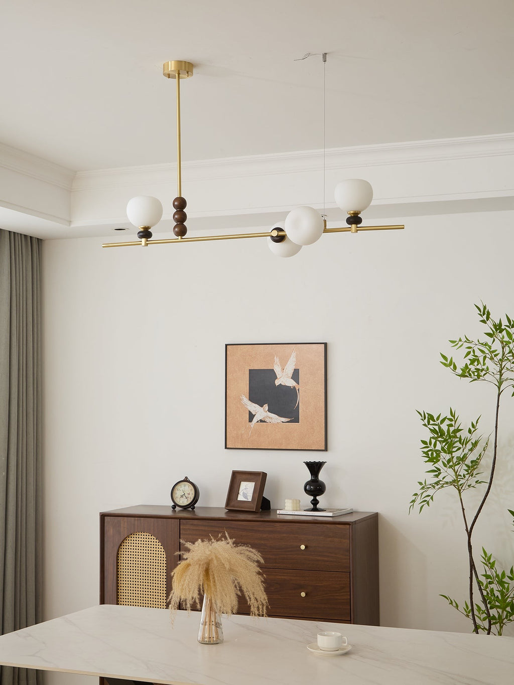 Orbella Linear Island Chandelier